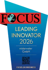 FOCUS Leading Innovator 2026 - misterwater GmbH