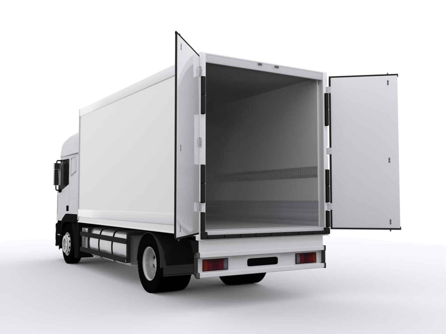 Leerer Transporter