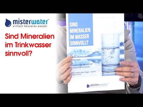 Videovorschau: Buchpräsentation: Sind Mineralien im Trinkwasser sinnvoll?